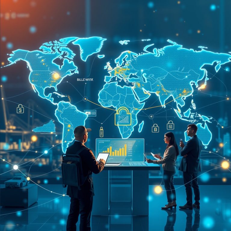 The Role of Blockchain in Enhancing Transparency and Security in Global Trade