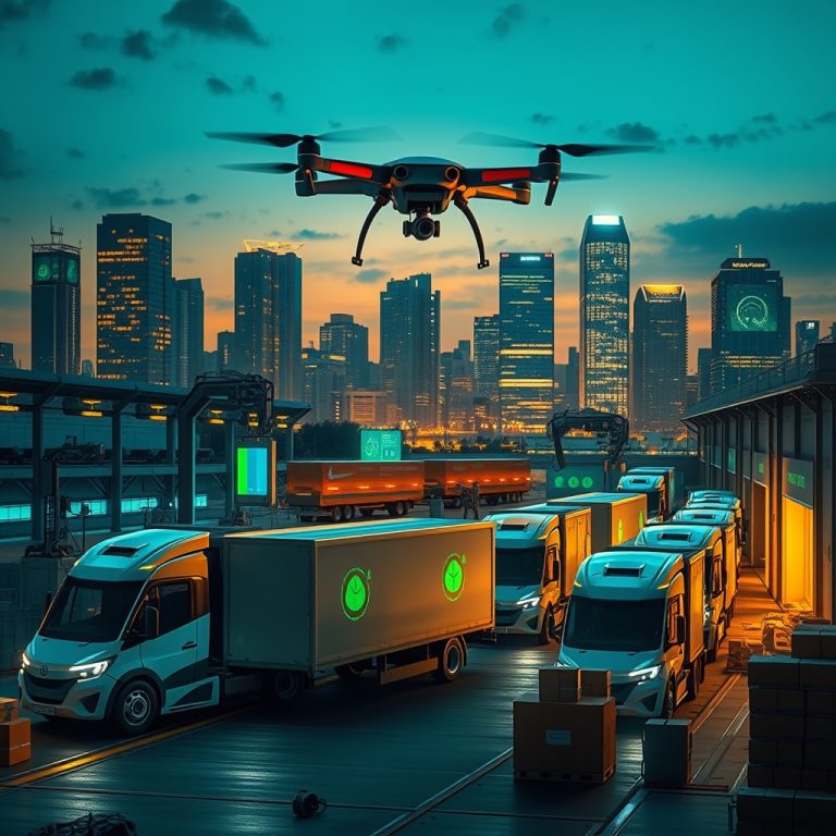 The Future of Logistics: How Technology is Crafting a Seamless and Sustainable Delivery Ecosystem